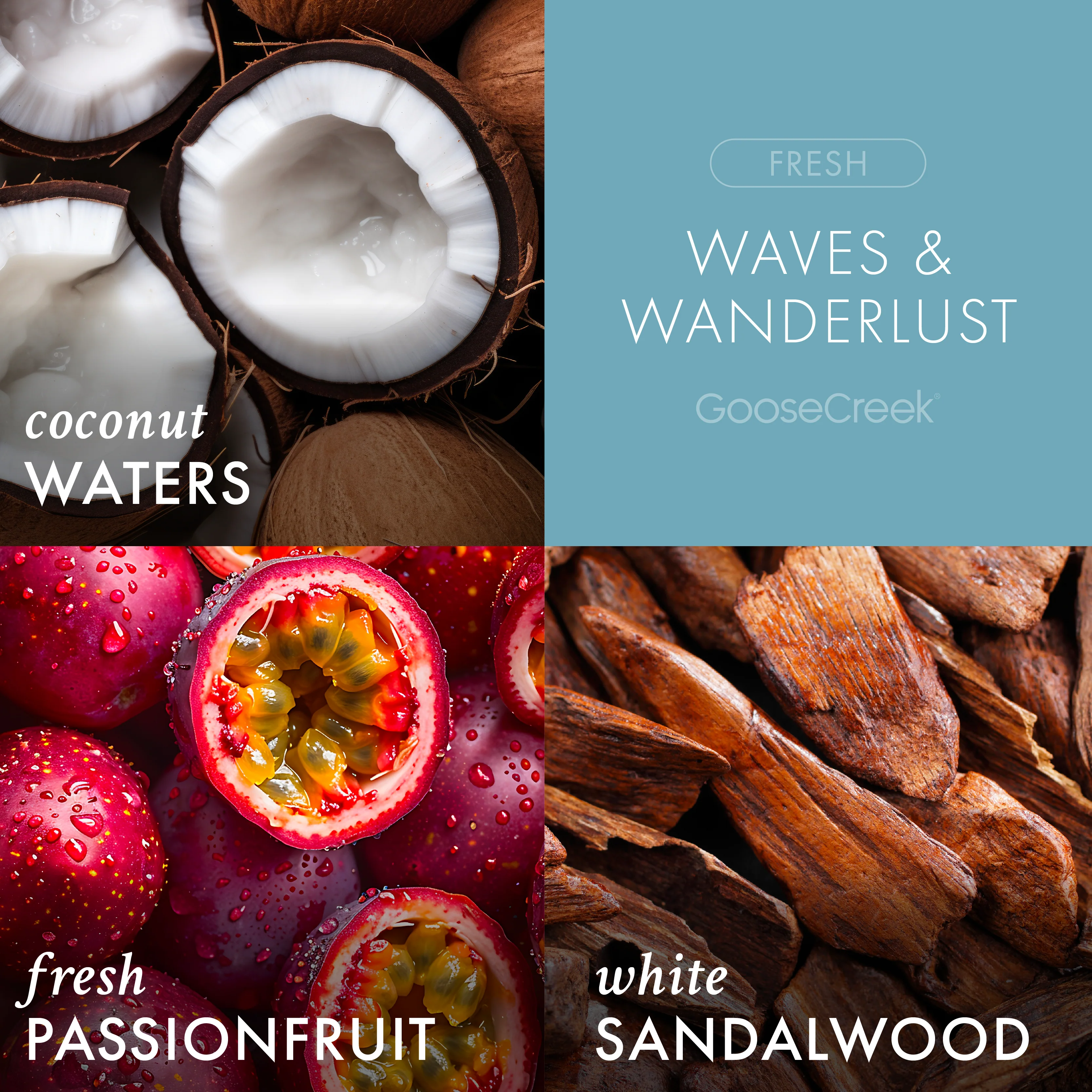 Waves & Wanderlust 3-Wick Candle - Image 2